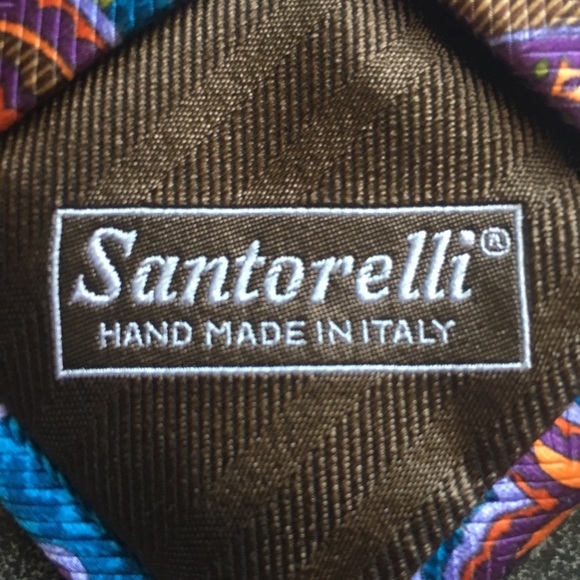 Santorelli Accessories Santorelli 0 Silk Italian Made Tie Poshmark
